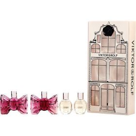 VIKTOR & ROLF VARIETY by Viktor & Rolf 4 PIECE MINI VARIETY WITH 2 X FLOWERBOMB EAU DE PARFUM 0.24 OZ & 2 X BONBON EAU DE PARFUM 0.24 OZ AND ALL ARE M