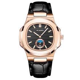 Waterproof quartz watch (Option: 1015)