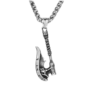Vintage Nordic Rune Necklaces For Men Stainless Steel Norse Runes Viking Jewerly Pagan Elder Futhark Pendant Amulet Fashion Jewelry (Option: Nordic Axe)