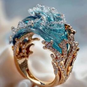 Ocean Theme Adjustable HAILANG Necklace (Option: Ring)