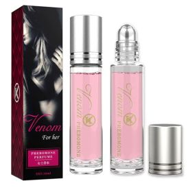 Pheromone women's roll-on perfume, fresh and natural, natural long-lasting light fragrance, women's fragrance oil, stimulating aromatherapy essential (Scent: Carcosa Perfume (for women), Specification: 10ml*2 bottles)