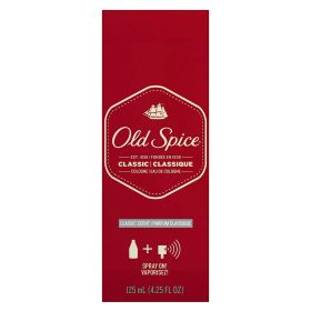 Old Spice Cologne Spray for Men, Classic Scent, 4.25 fl oz (Brand: Old Spice)