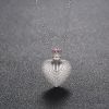 3a Zircon Small Perfume Bottle Pendant Necklace Hiphop Women's Necklace